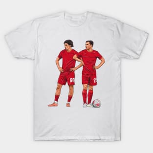 Trent and Robbo take free kicks T-Shirt